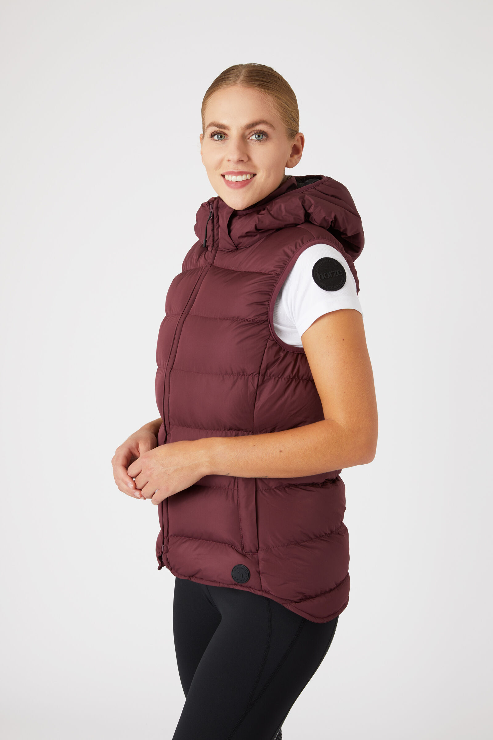 Gilet sans manche femme hot sale avec capuche