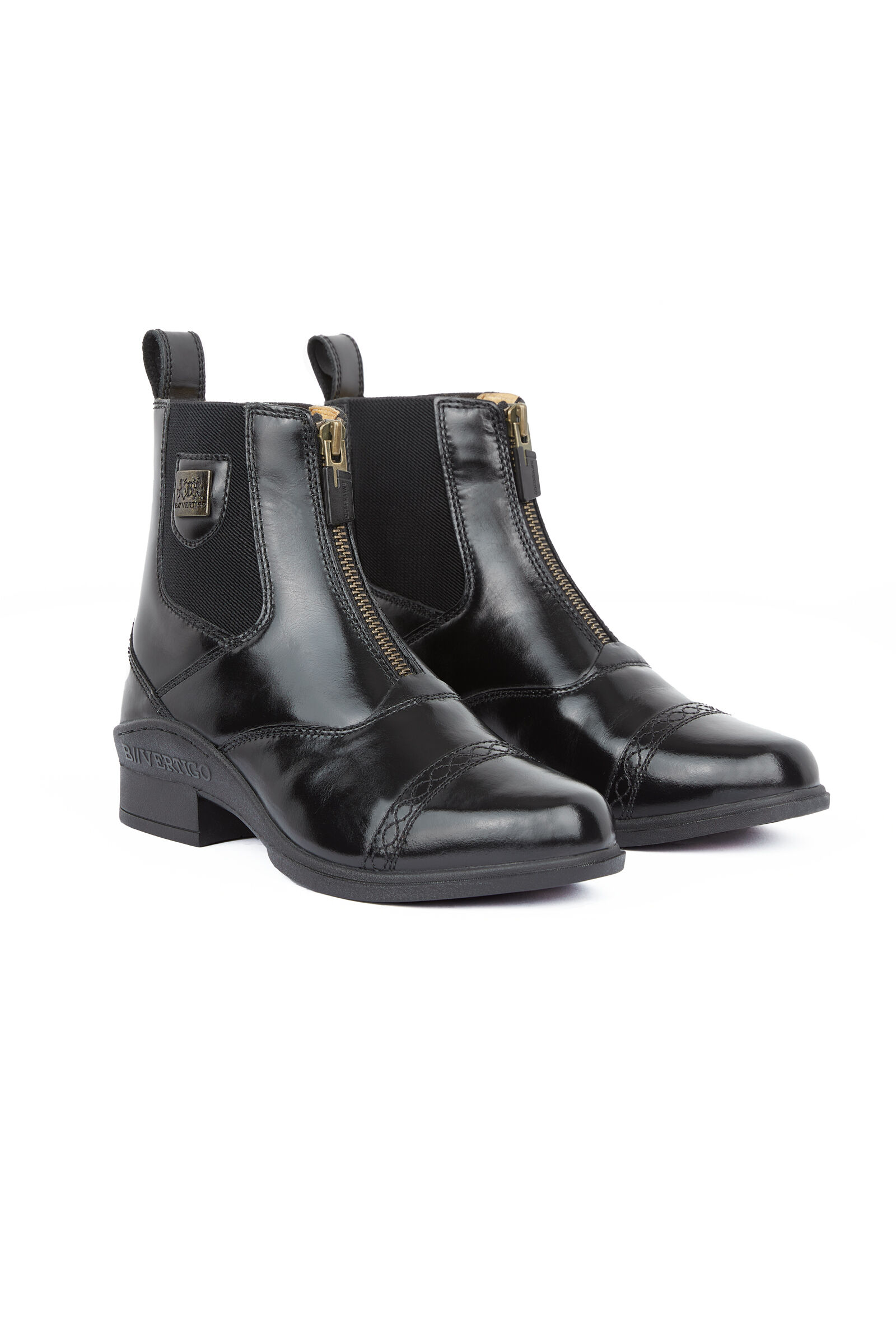 Bottines noires fermeture eclair 2025