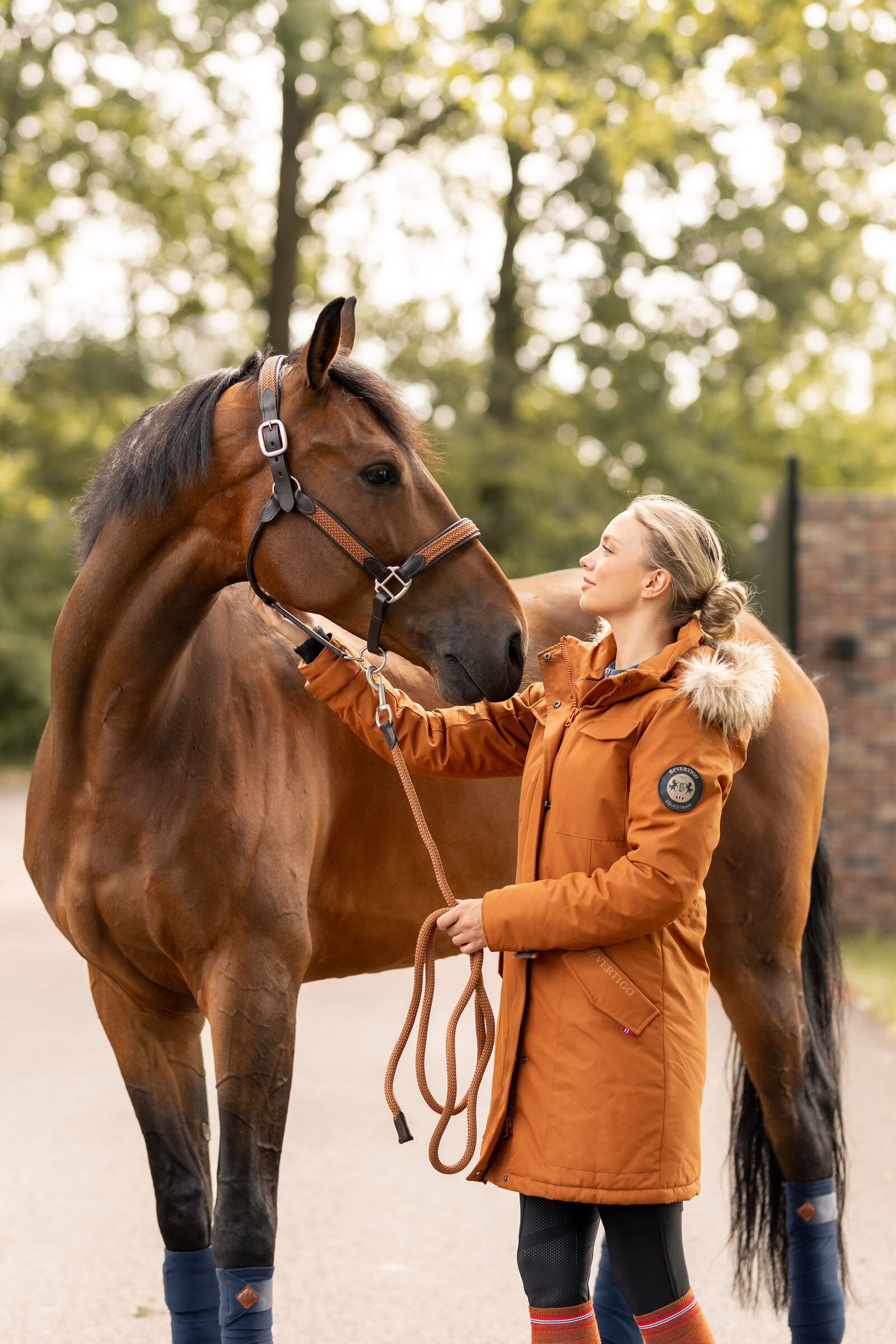 Parka shop equitation femme