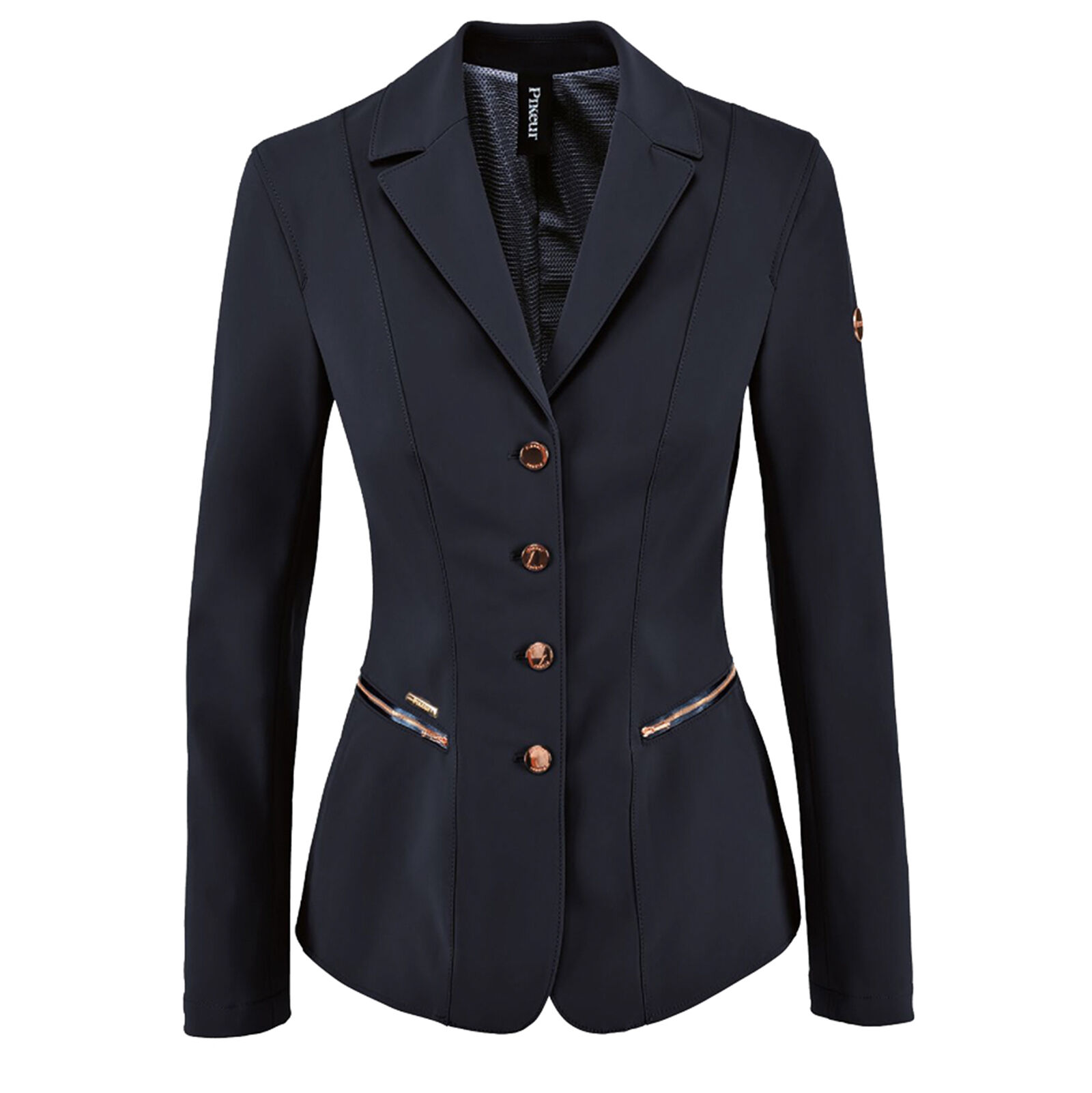 Veste de concours bleu marine femme sale