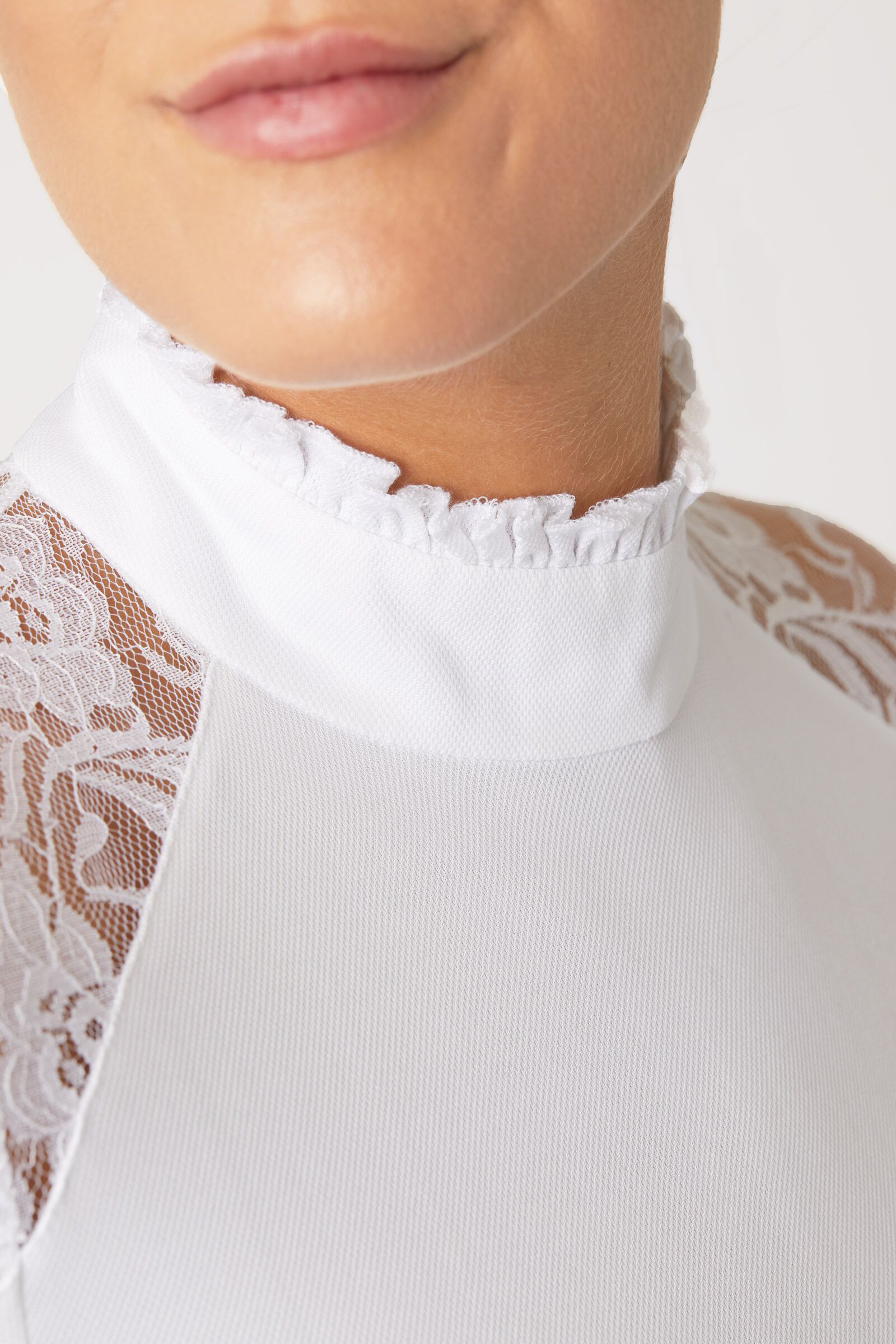 Commandez en ligne Polo de concours en dentelle a manches longues Horze Sylvie horze