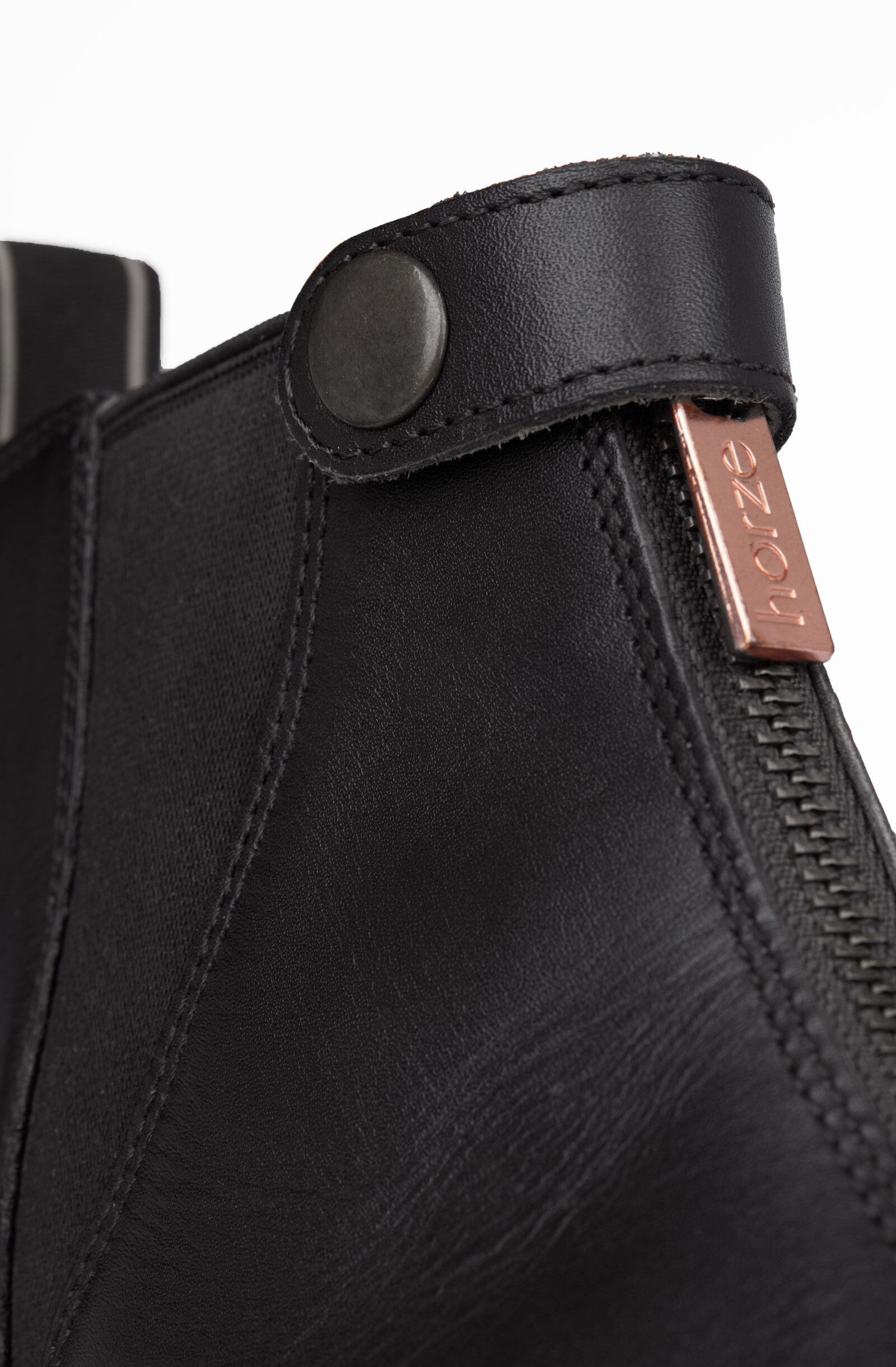 Bottines fermeture eclair devant sales