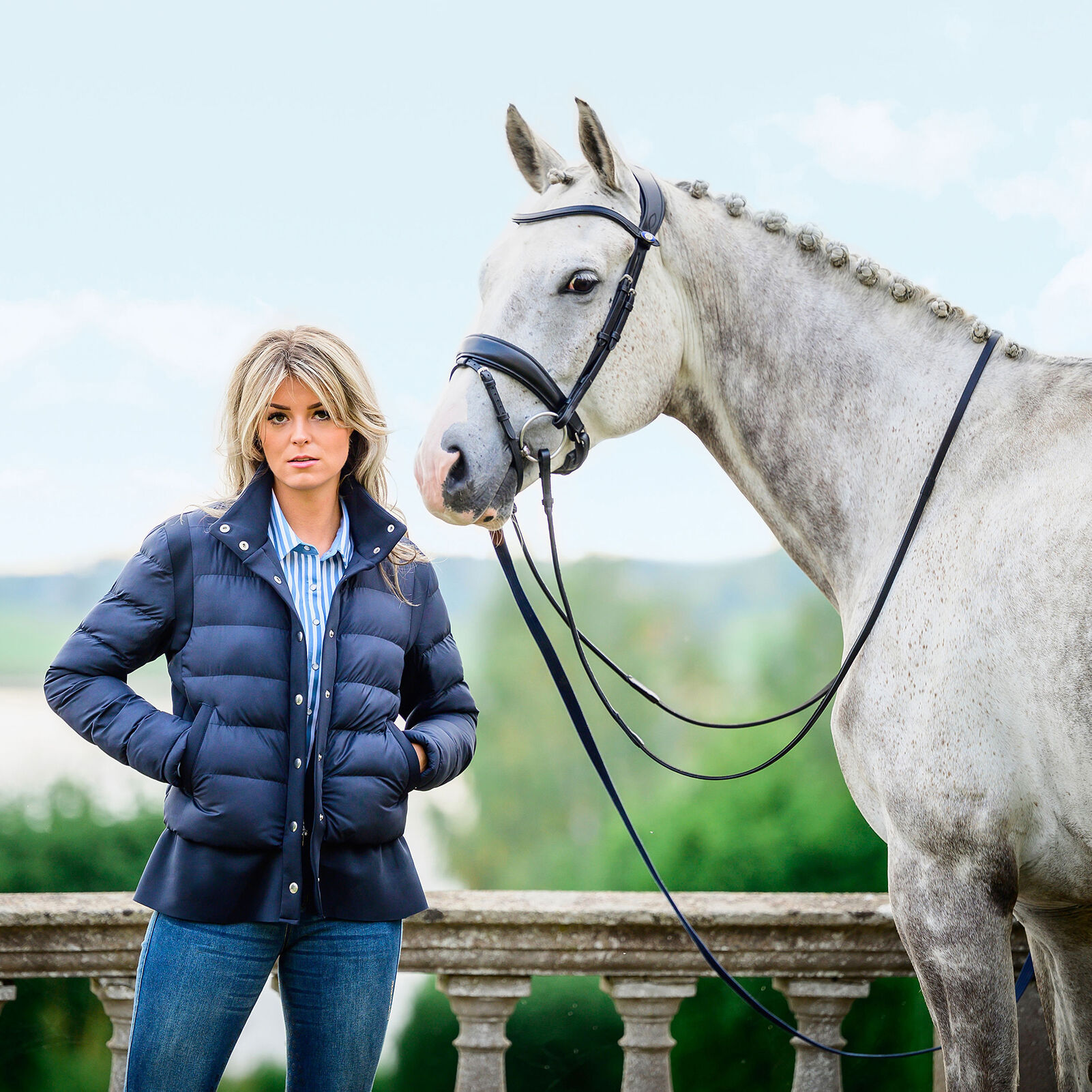 Veste de deals cheval femme