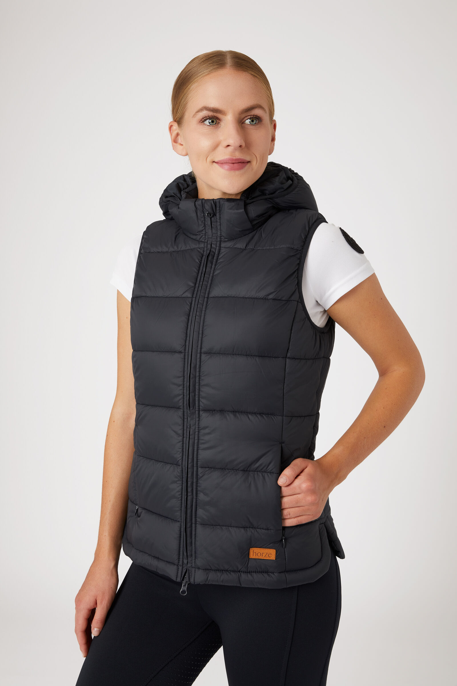 Gilet sans store manche equitation