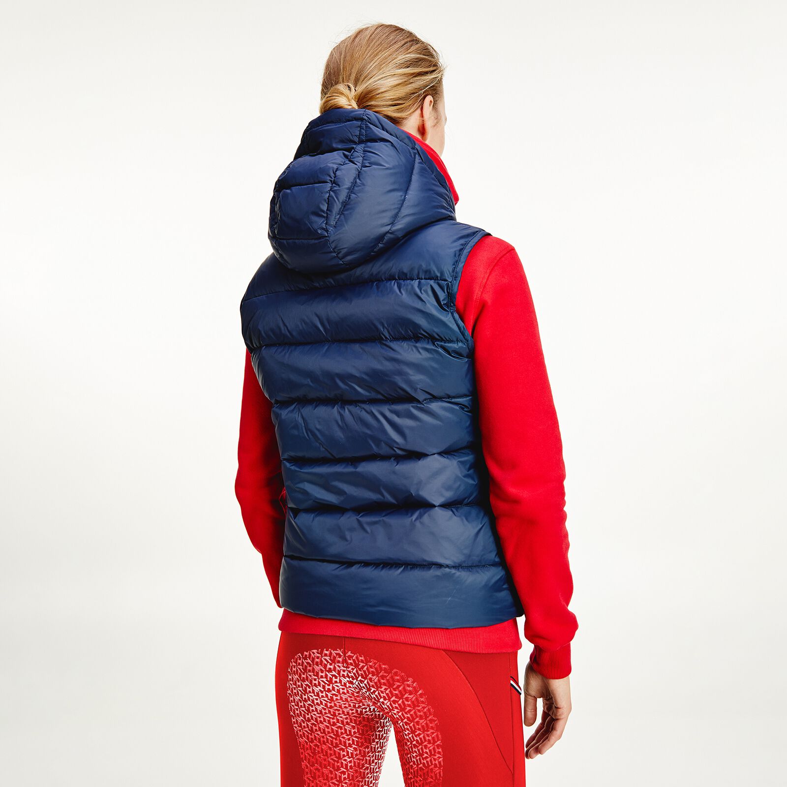 Doudoune sans manche deals tommy hilfiger femme rouge