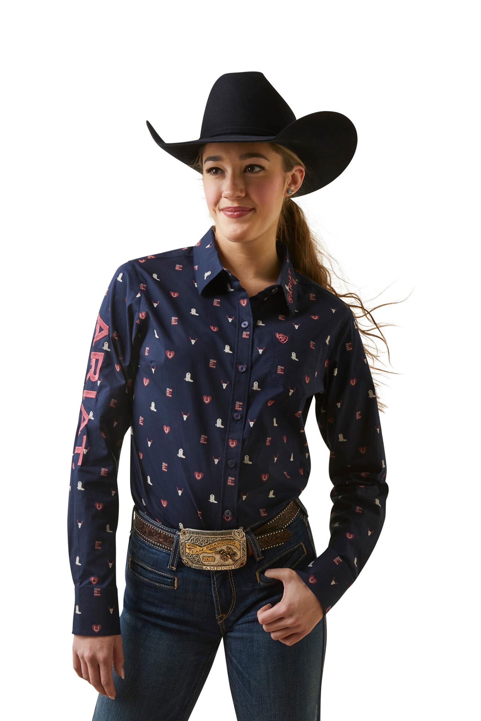 Commandez en ligne Chemise manches longues extensible Ariat Team