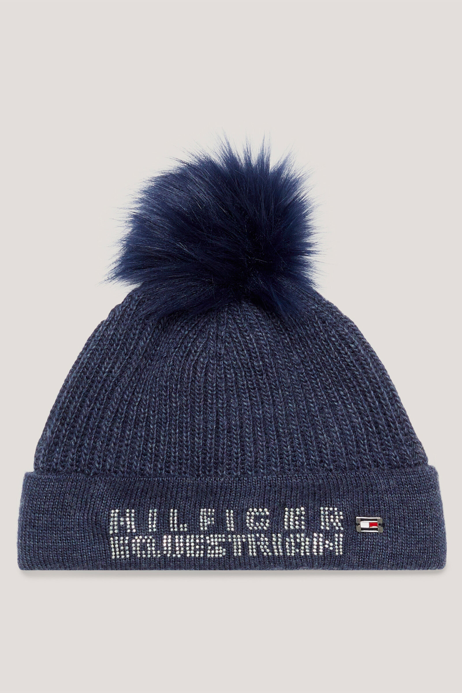 Commandez en ligne Tommy Hilfiger Equestrian Ottawa bonnet pour femme avec pompon horze