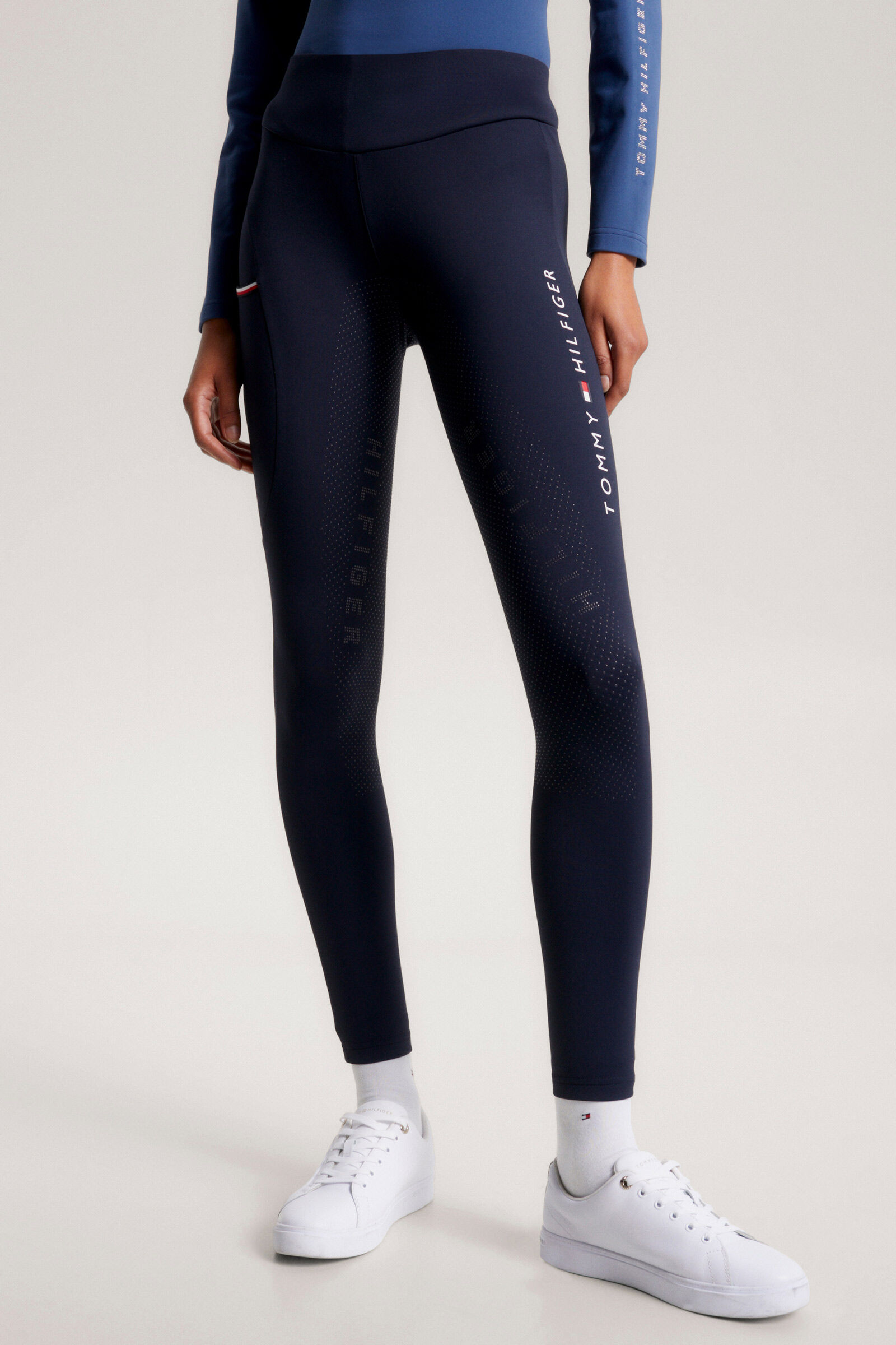 Commandez en ligne Tommy Hilfiger Equestrian Elmira Leggings equitation a fond integral Grip pour femme horze