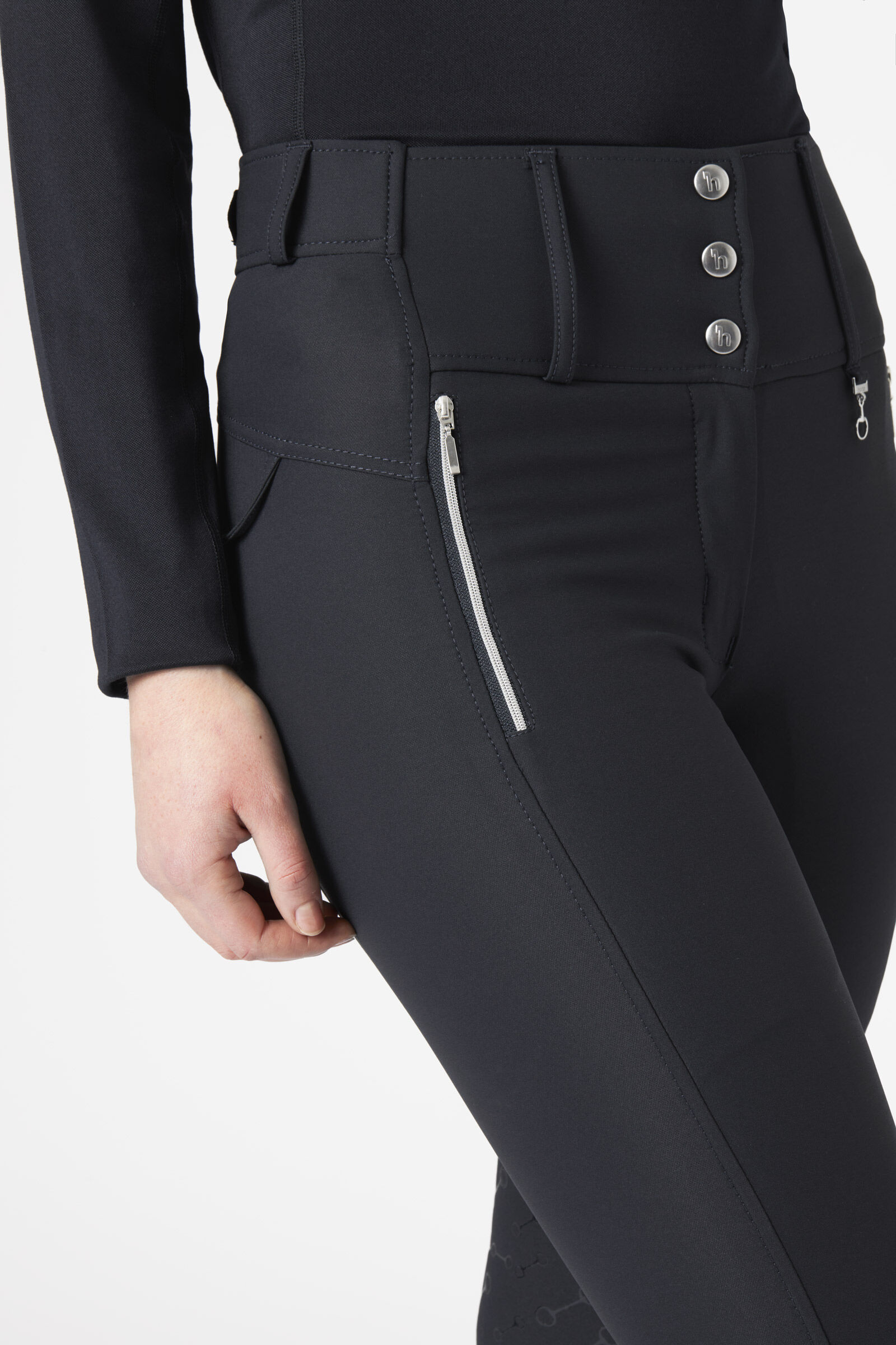Pantalon équitation taille haute deals