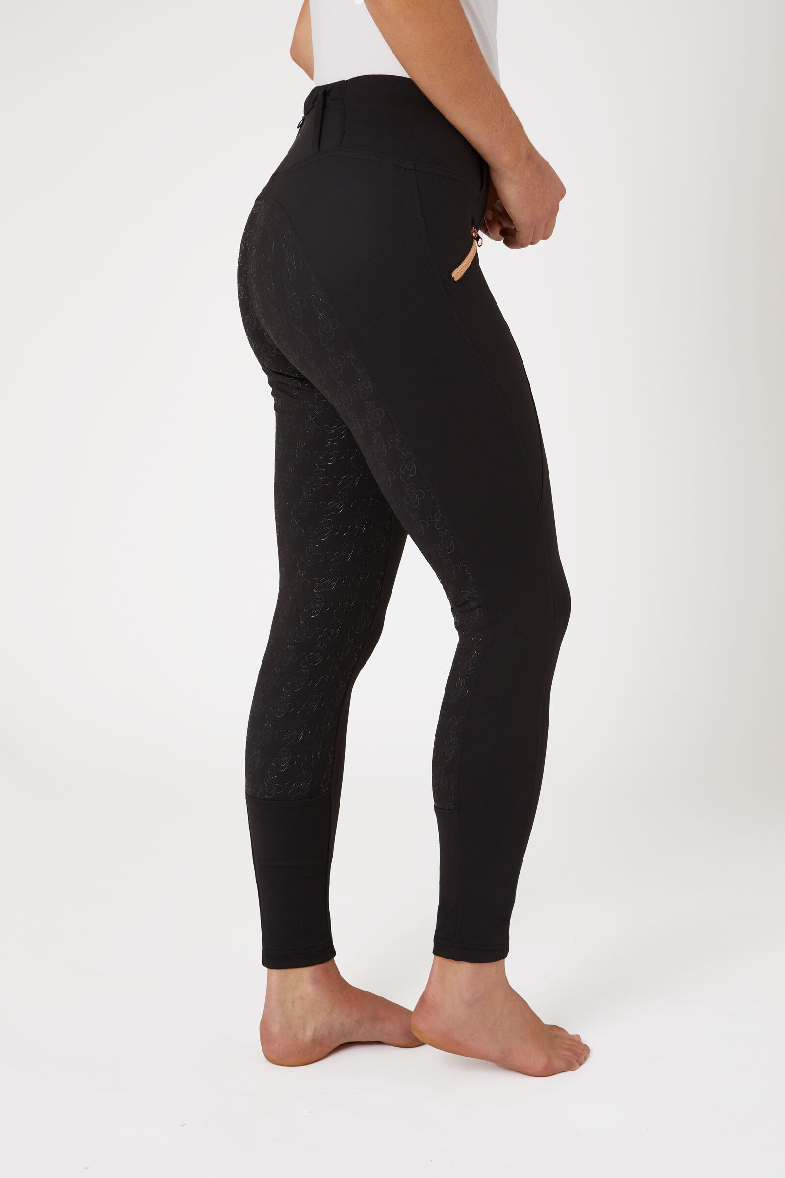 Legging fermeture eclair top