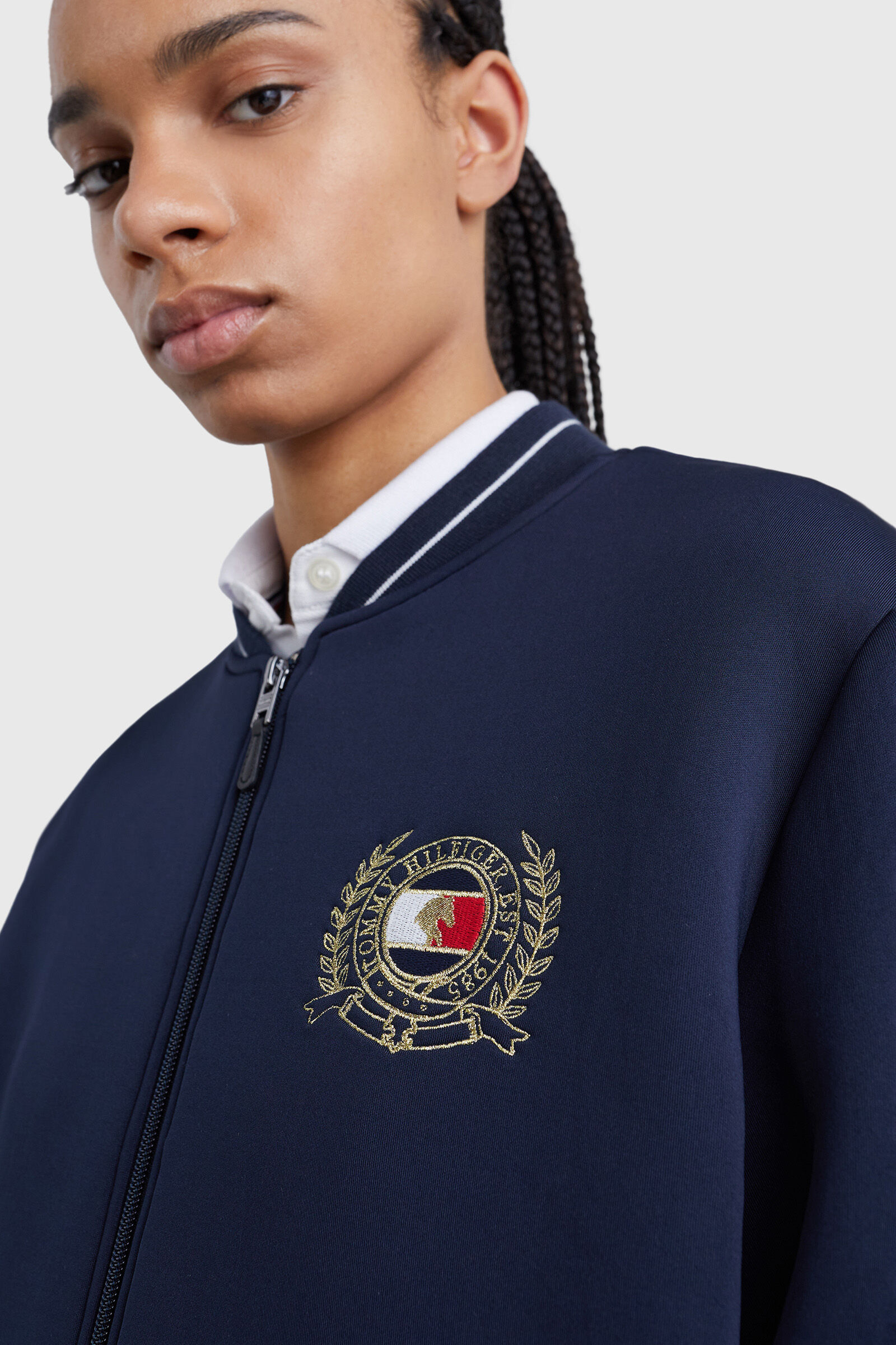 Commandez en ligne Tommy Hilfiger Equestrian Crest Bomber Veste de