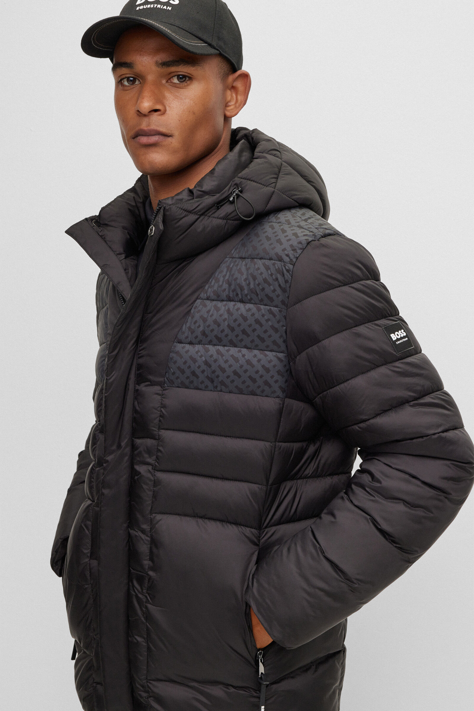 Commandez en ligne Veste d hiver Boss Bob Monogram pour hommes horze