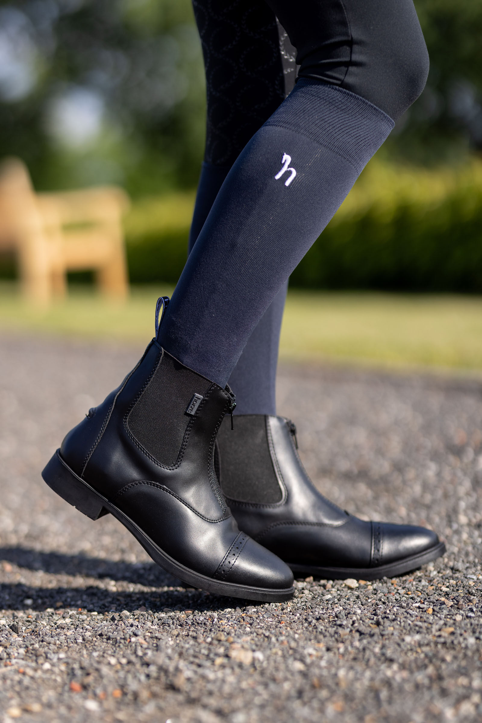Commandez en ligne Bottines d equitation type jodhpur fermeture eclair Horze Wexford femme horze