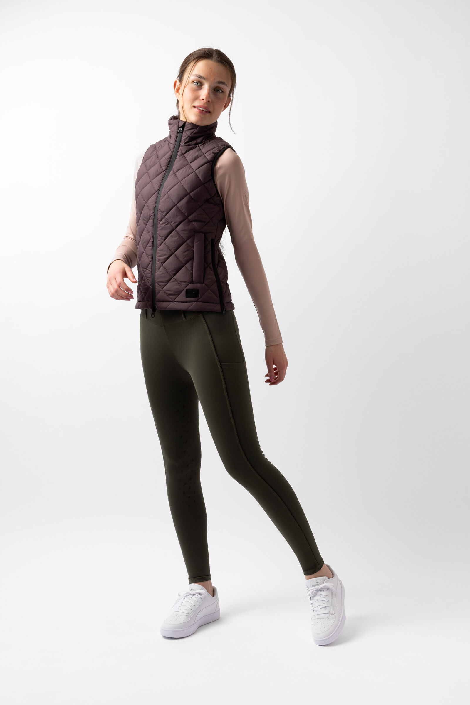 Gilet equitation femme best sale