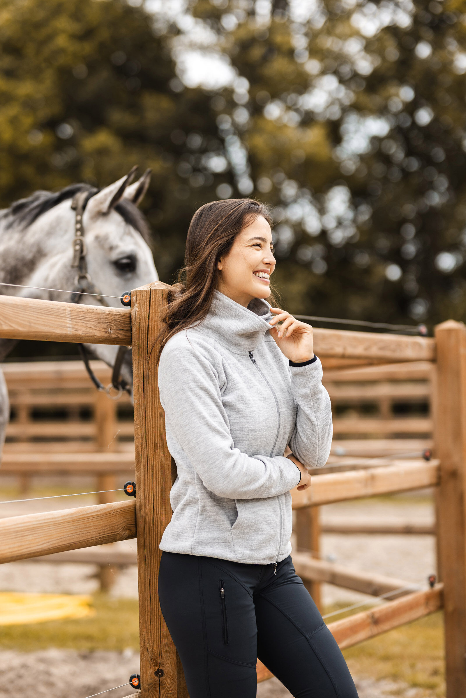 Polaire sale equitation femme