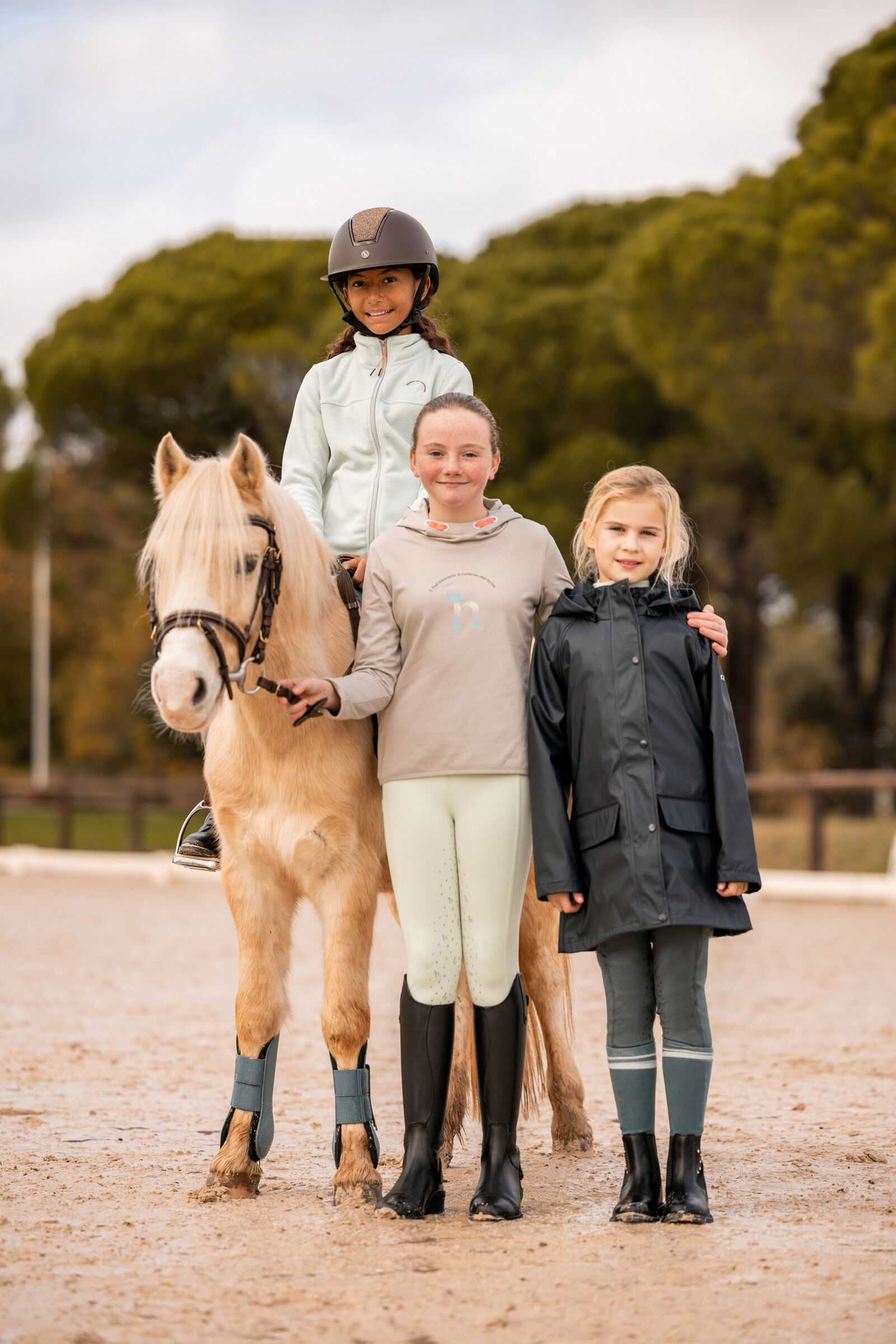 Veste top impermeable equitation