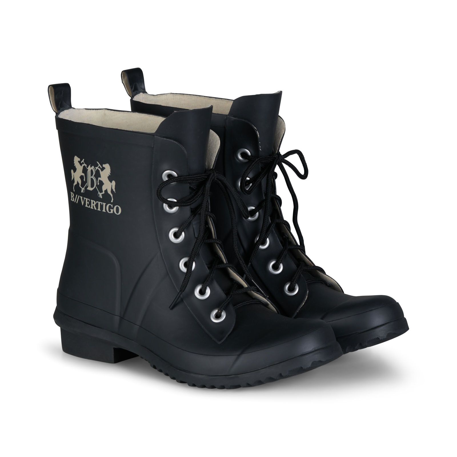 Bottes courtes deals en caoutchouc