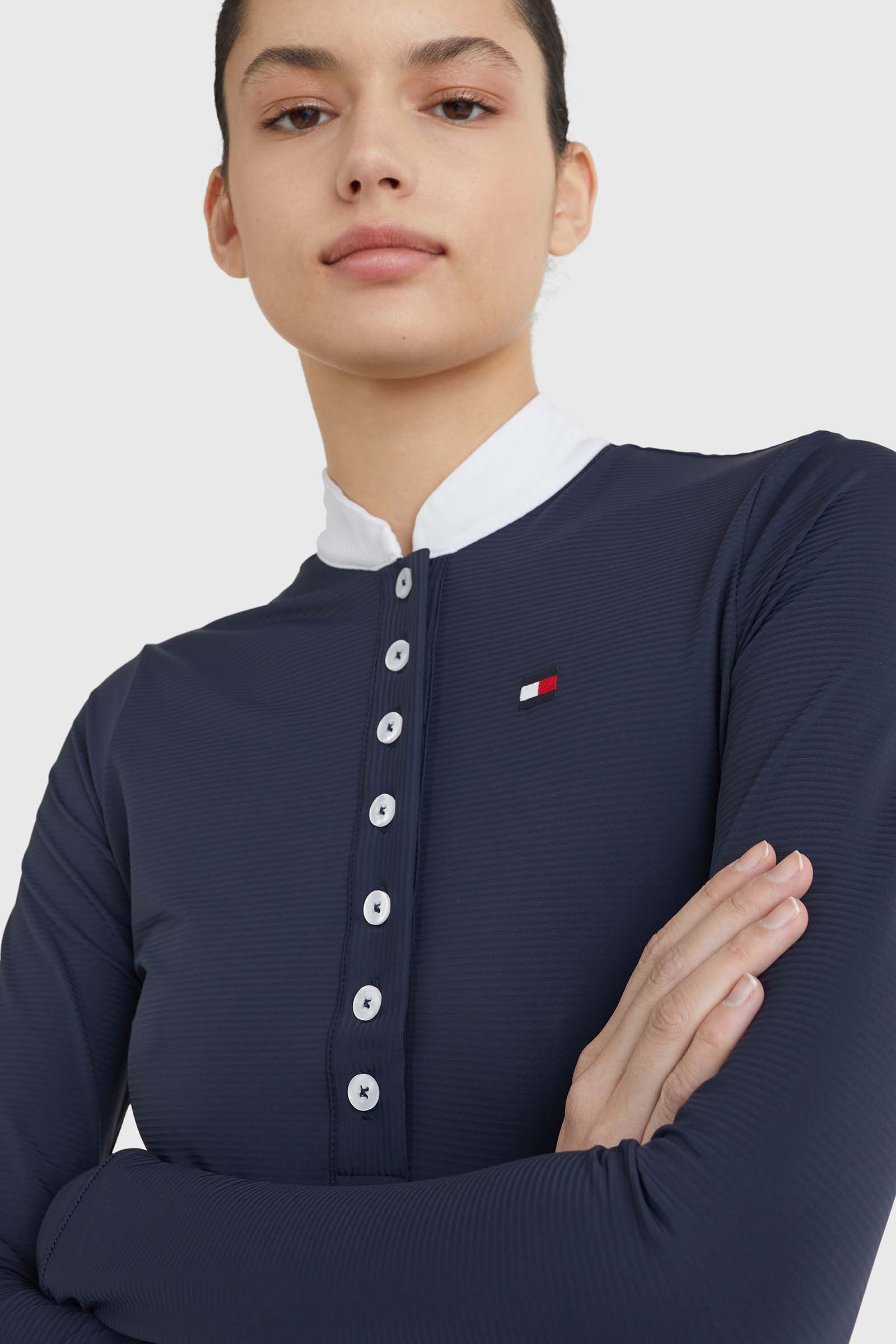 Haut manche longue deals tommy hilfiger femme