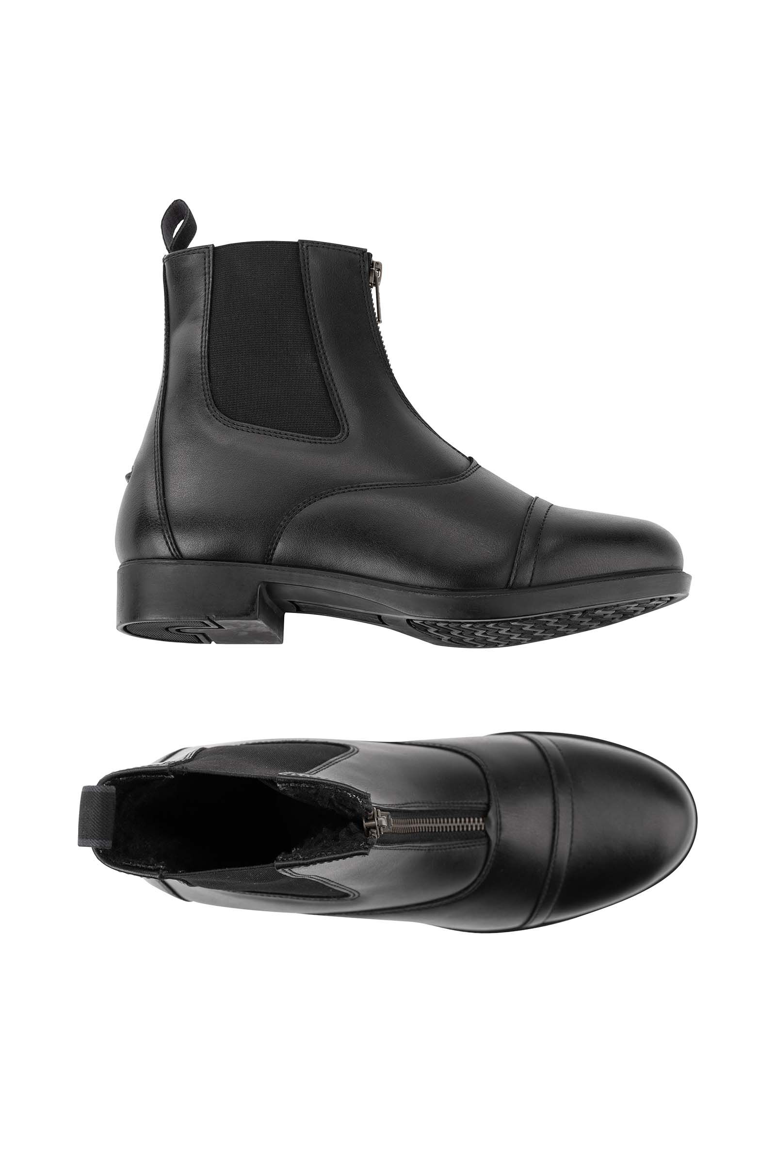 Bottines zip store devant
