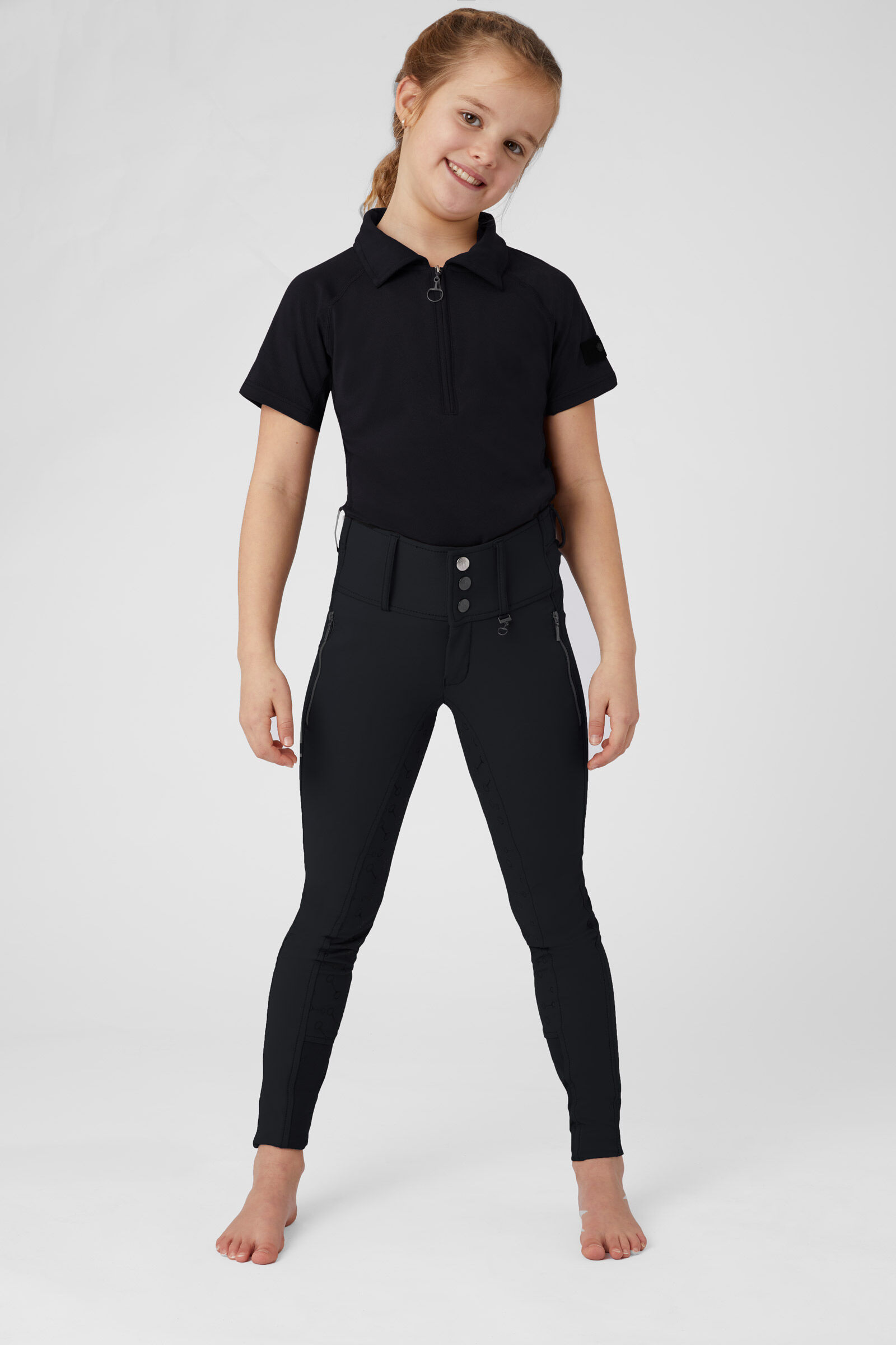 Pantalon taille top haute enfant