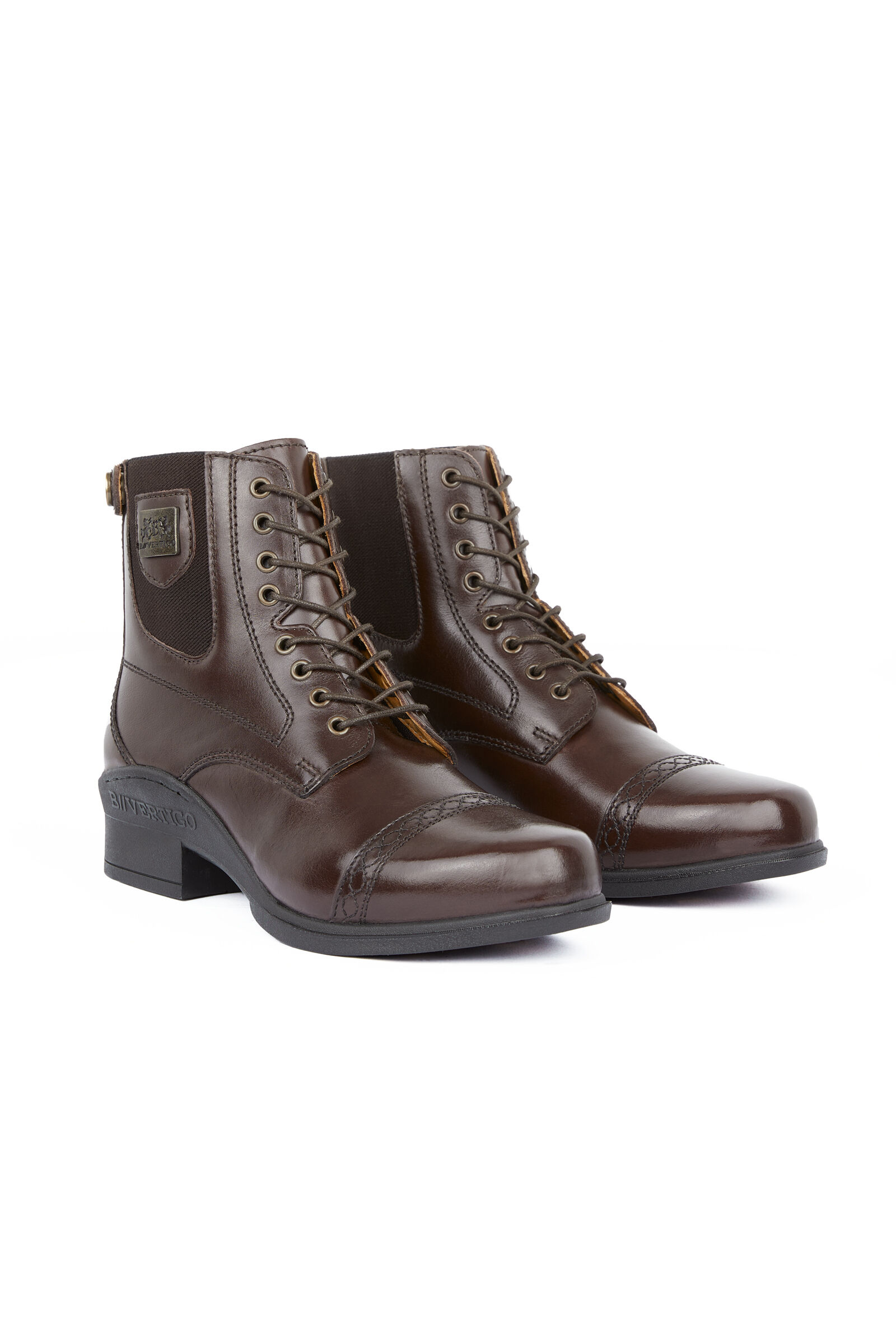 Commandez en ligne Bottines Jodhpur Cuir lacets devant B Vertigo
