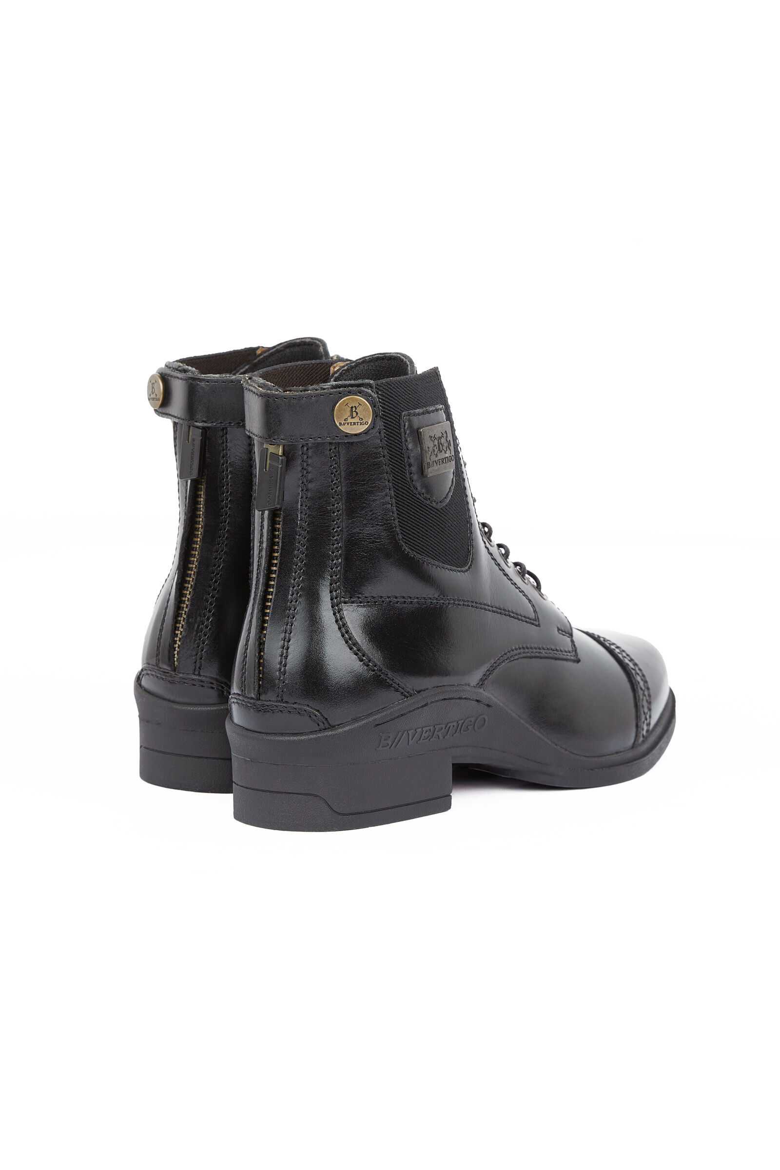 Commandez en ligne Bottines Jodhpur Cuir lacets devant B Vertigo Jupiter femme horze