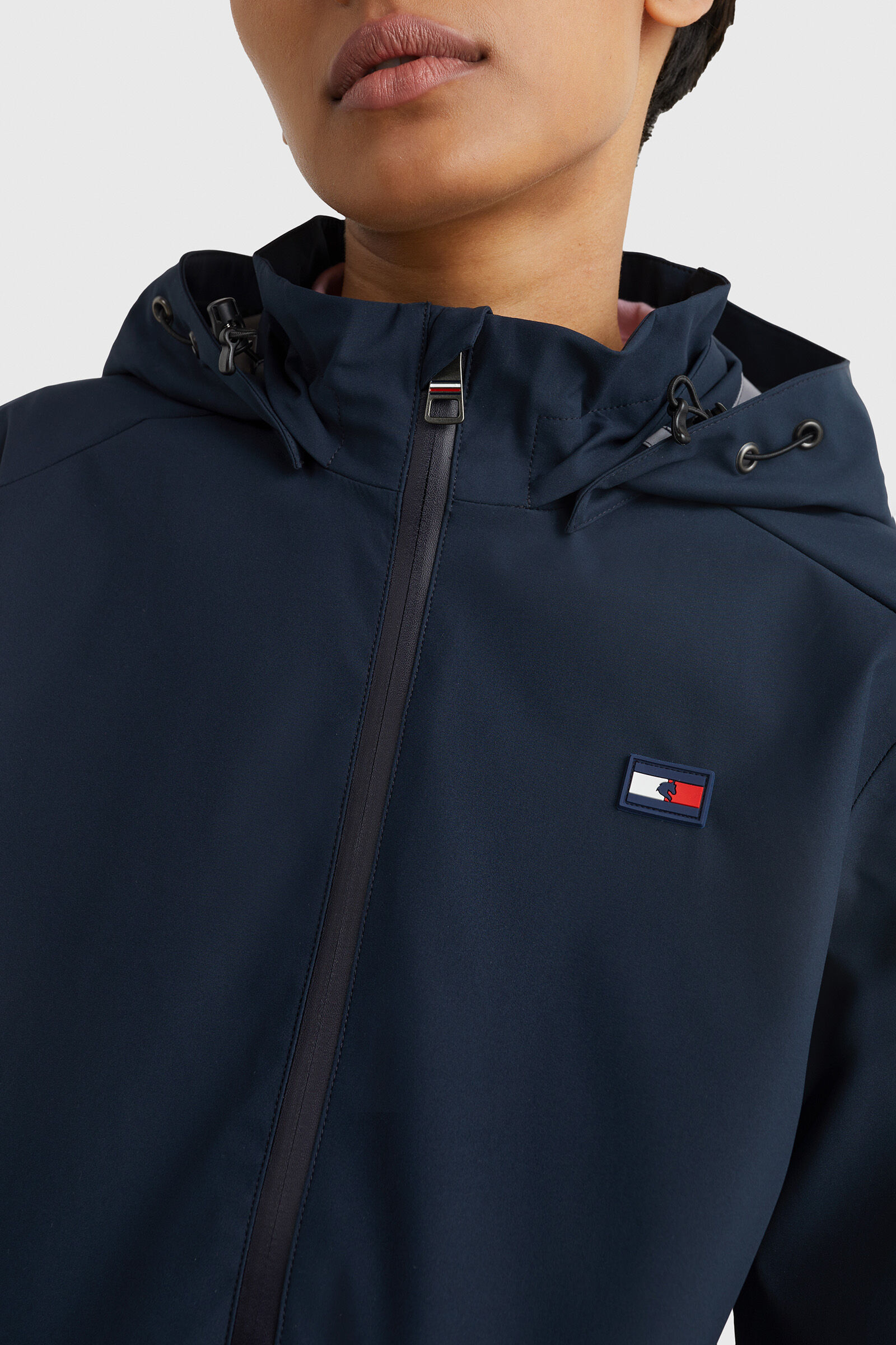 Veste coupe vent tommy hilfiger femme outlet