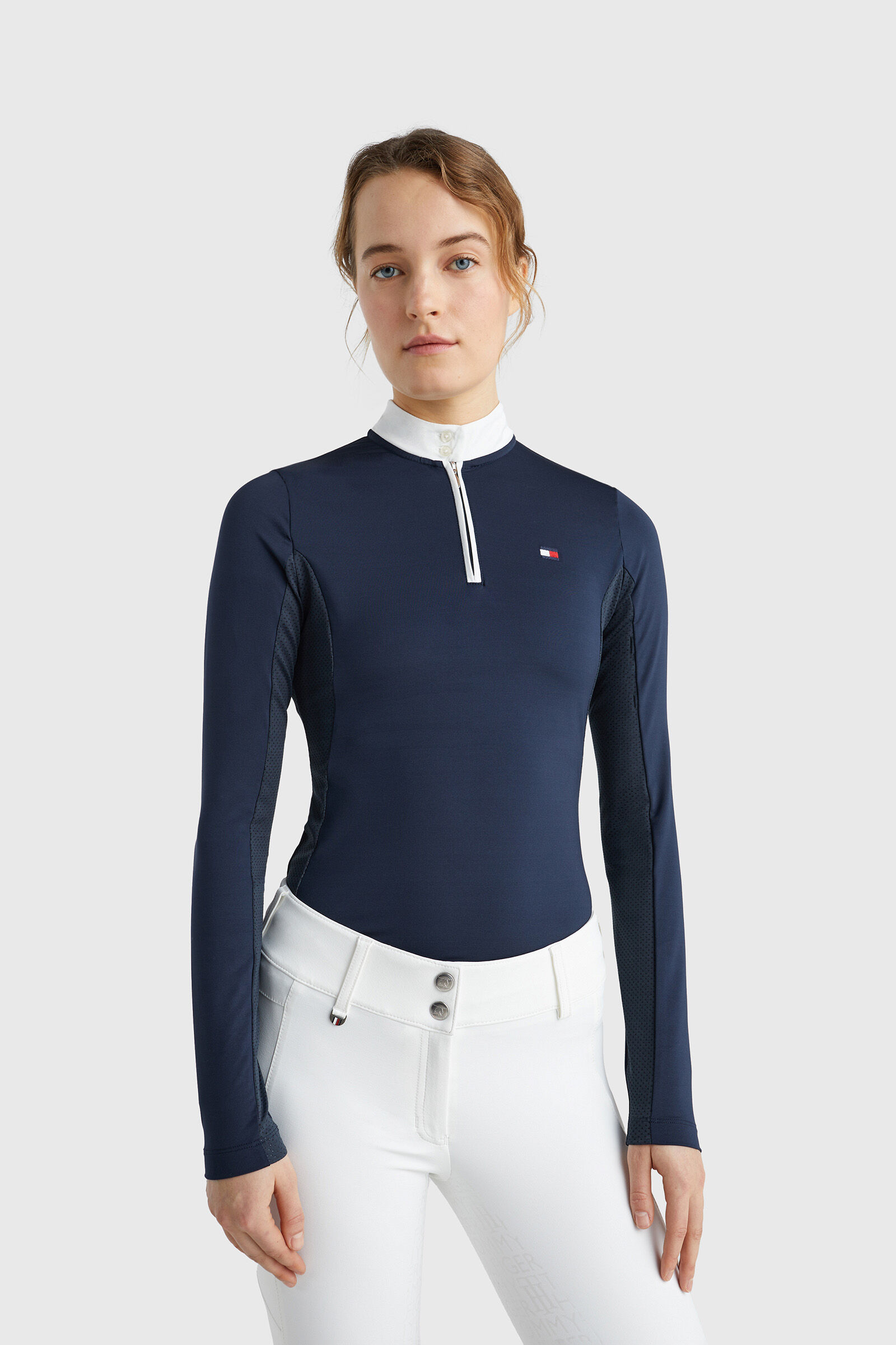 Polo manche longue femme tommy hilfiger deals