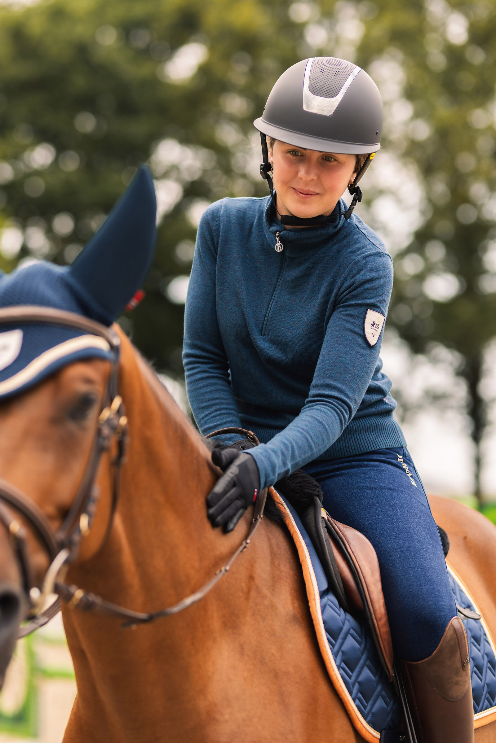 Commandez en ligne Pull B Vertigo Athena en laine merinos melangee pour femme horze