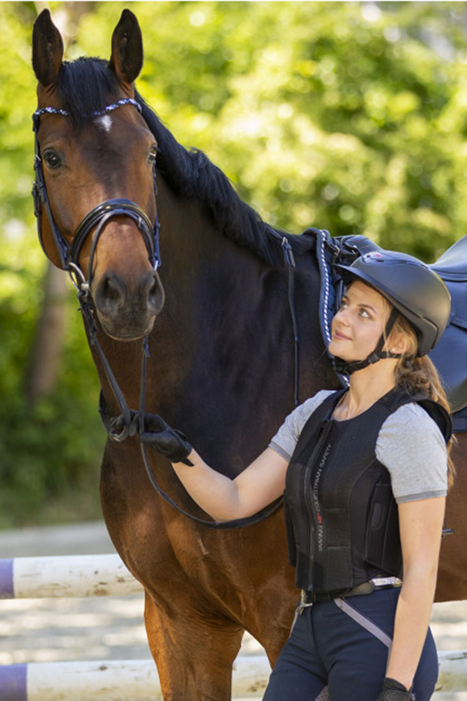 Protection dorsale souple store equitation