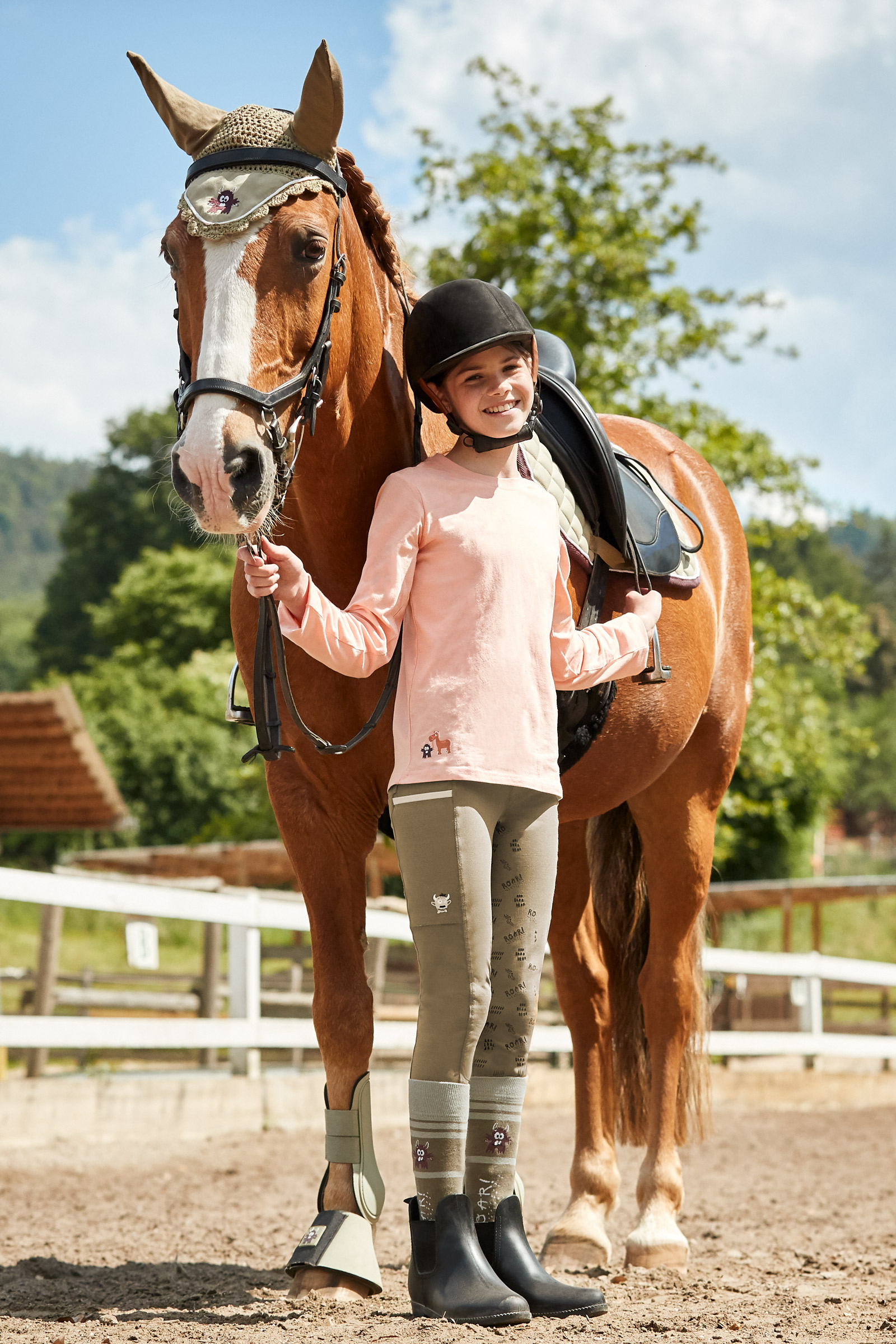 Chaussettes hautes enfant - Mode d'équitation enfant - Kramer Equitation