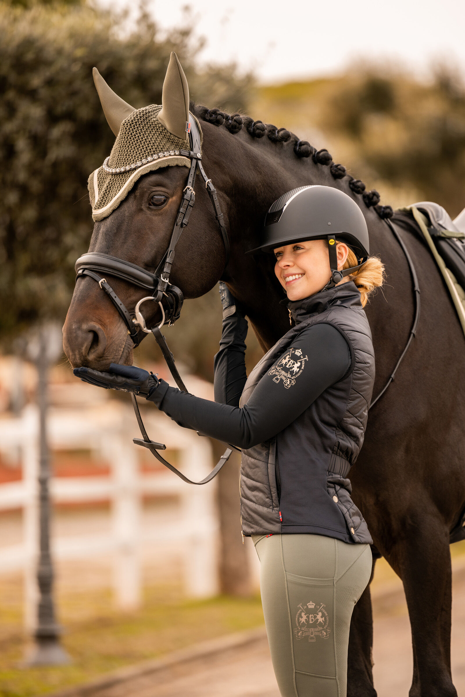 Gilet shop equitation femme