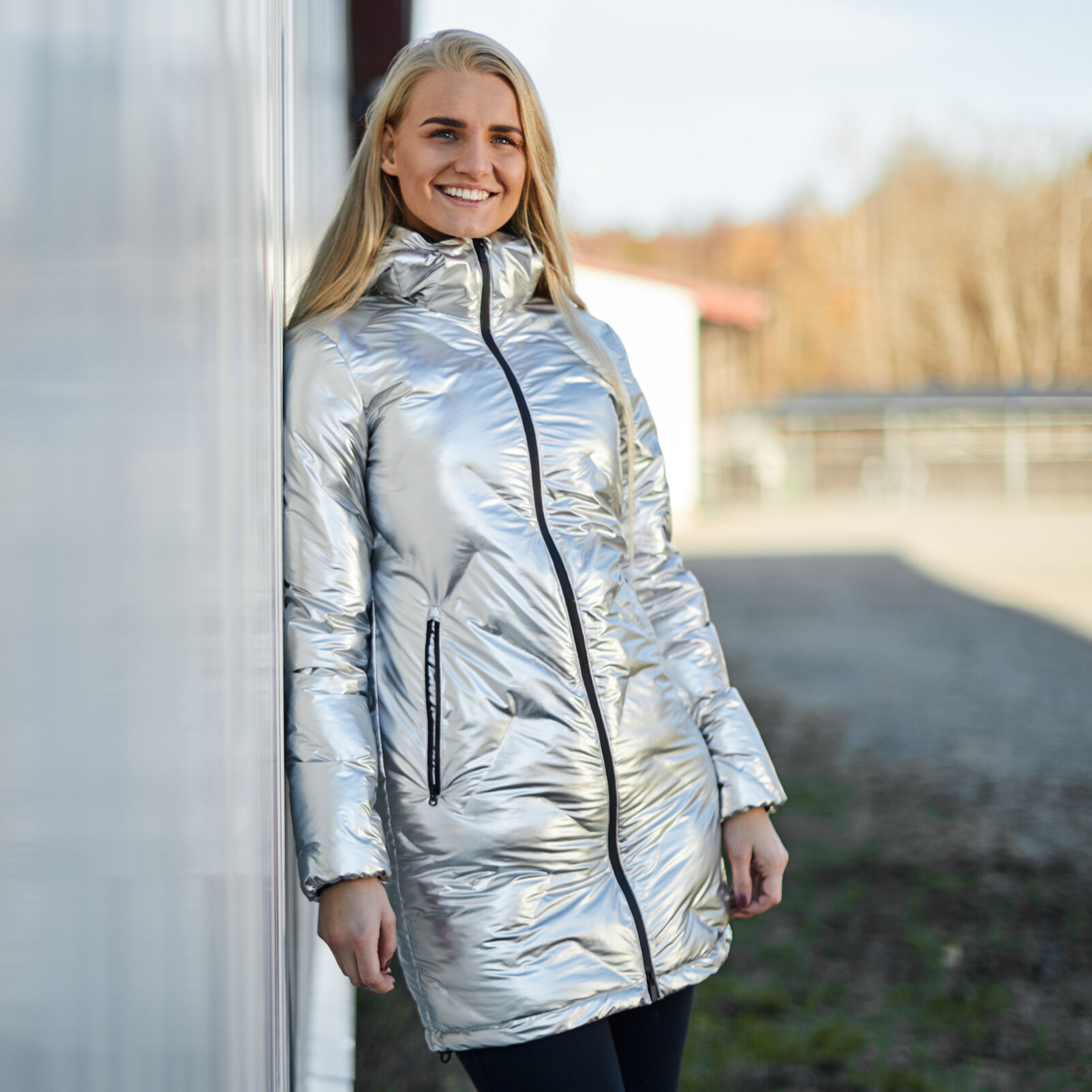 Doudoune longue top femme imperméable